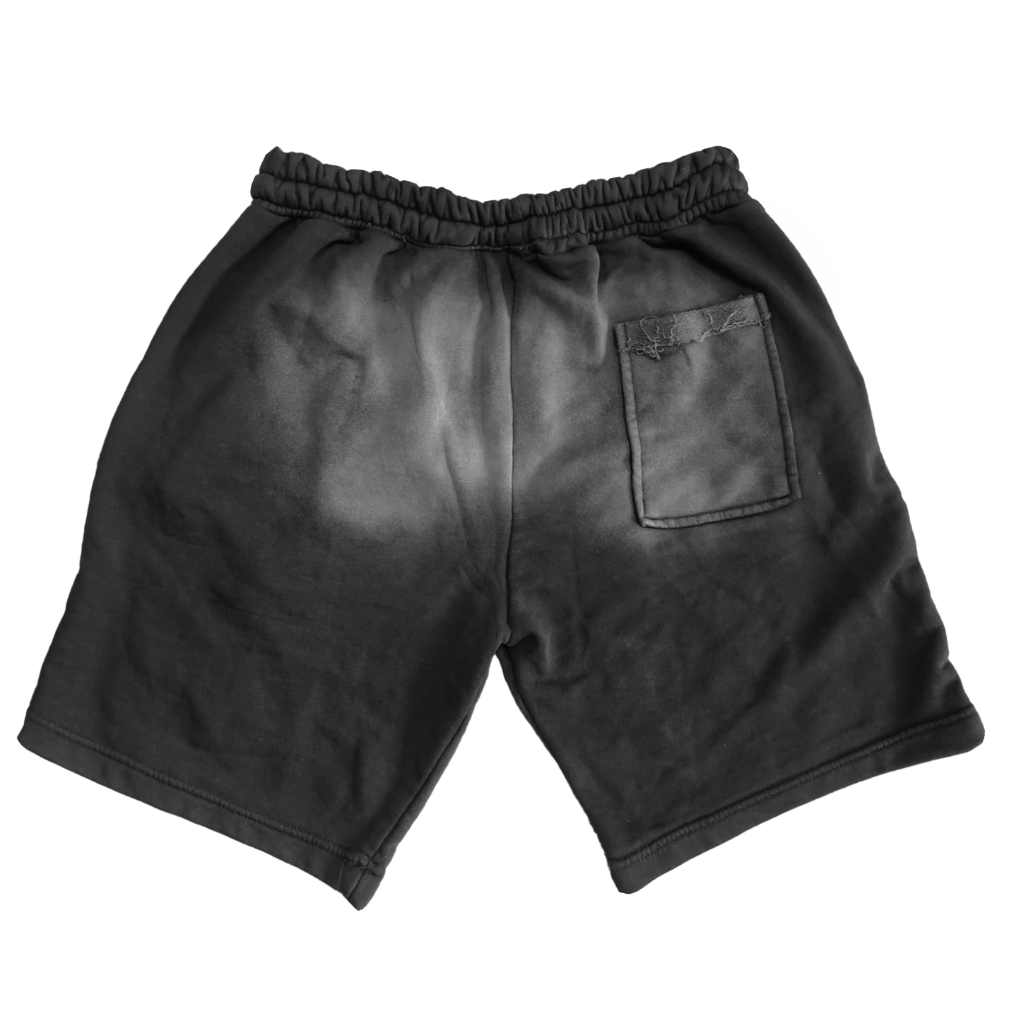 Onirique Blanco Washed Shorts Black